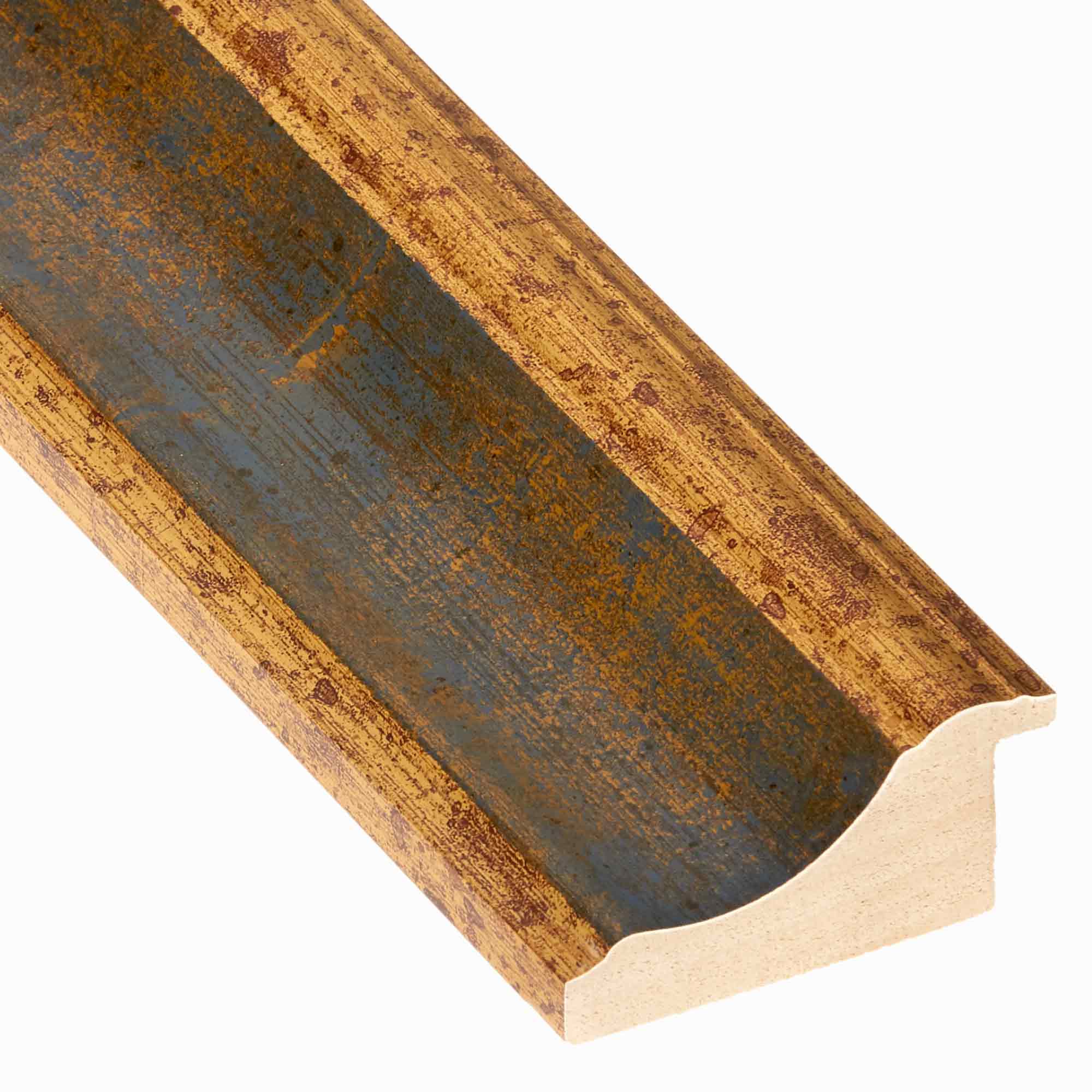 Rovescia Oro gola blu