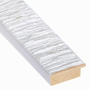 PlissèM Bianco rigato
